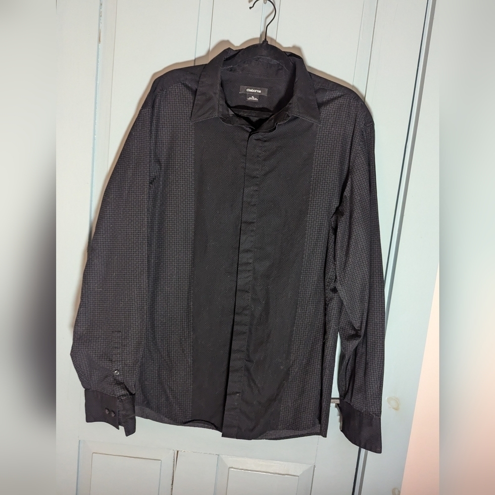 🖤 Calvin Klein XL shirt button down Cowboy Western Wear dress Cotton